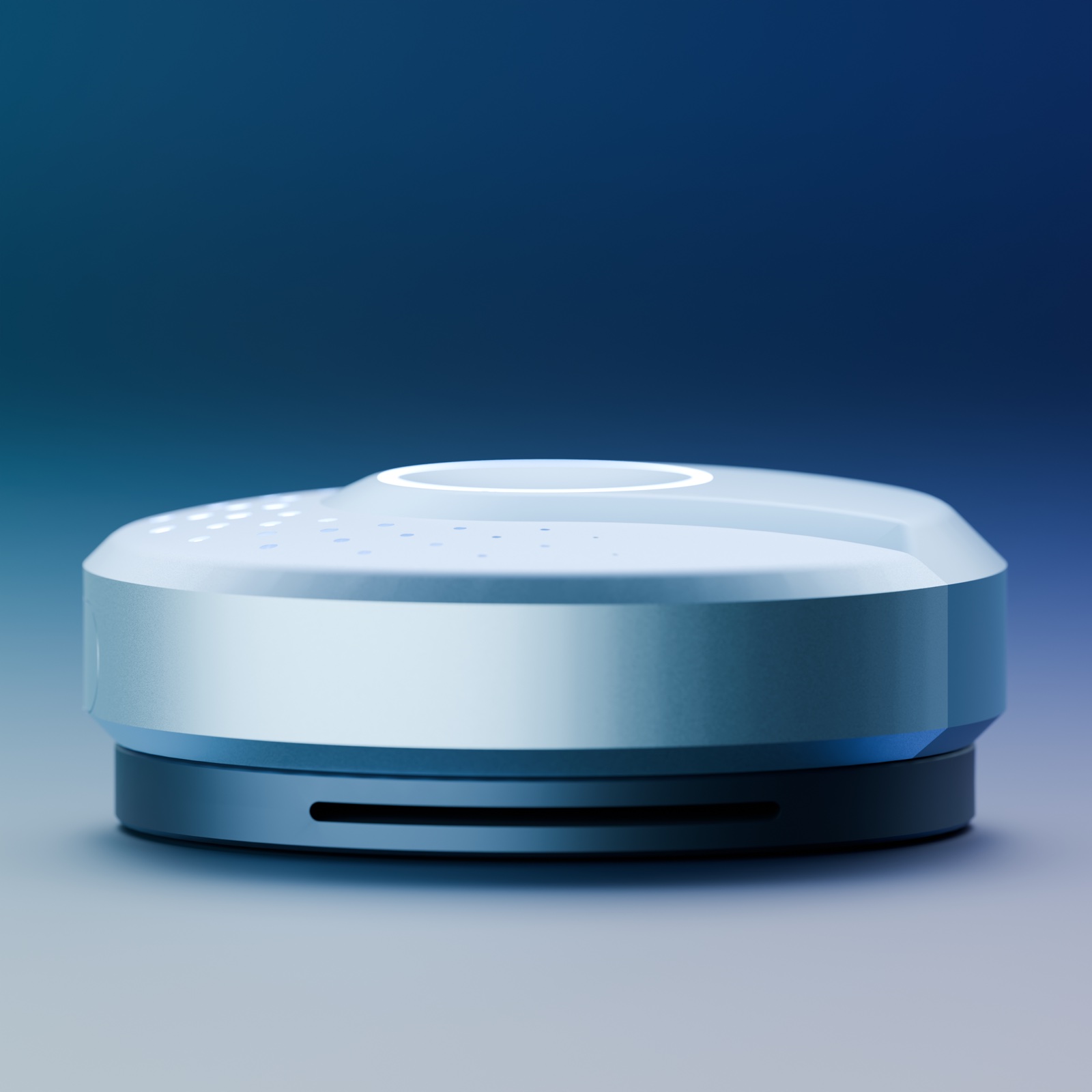 Side view of the sensor module